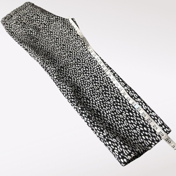 Banana Republic Leopard Jacquard Slim Straight Pants 10 - Picture 11 of 11